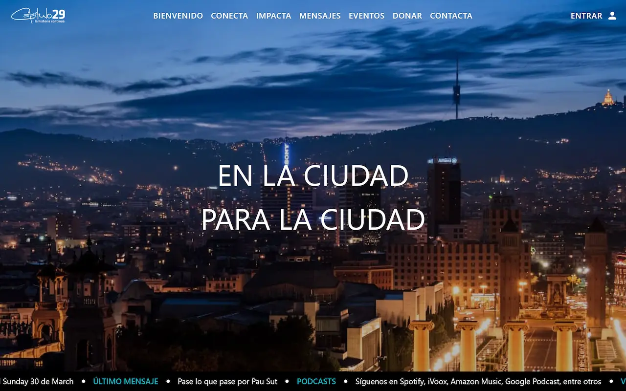 Iglesia Capítulo 29 — desktop screenshot 2