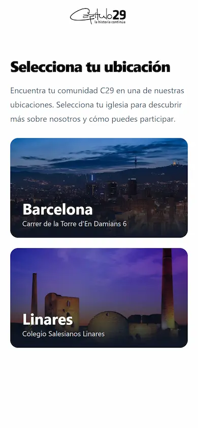 Iglesia Capítulo 29 — mobile screenshot 1