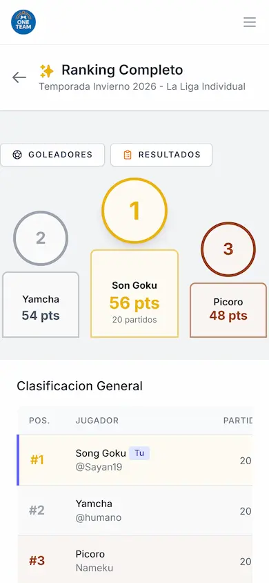 One Team — mobile screenshot 3