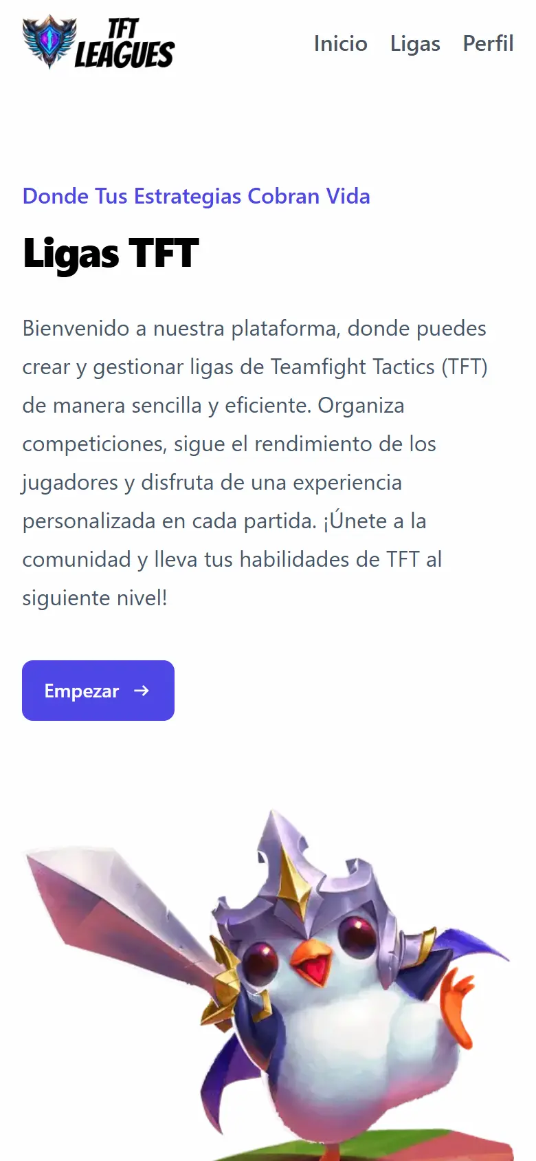 TFT Leagues — mobile screenshot 1