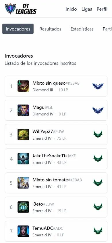 TFT Leagues — mobile screenshot 4