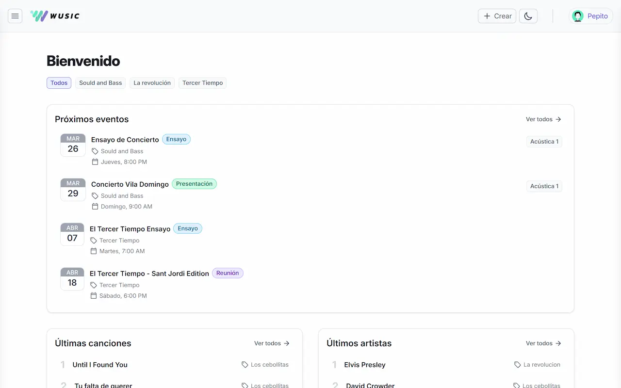 Wusic — desktop screenshot 3