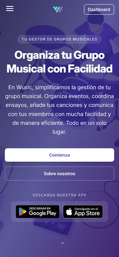 Wusic — mobile screenshot 1