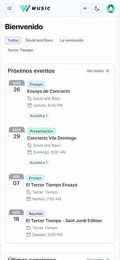Wusic — mobile screenshot 3